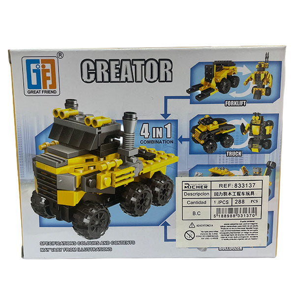 Camion De Bloques De Construcción