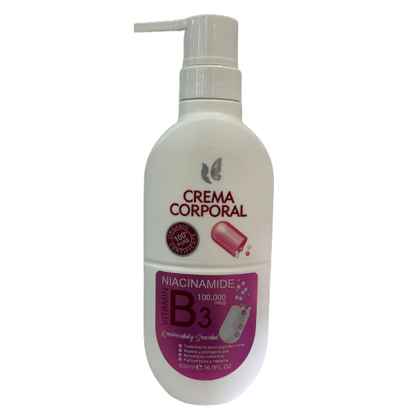 Crema Corporal con Vitaminas