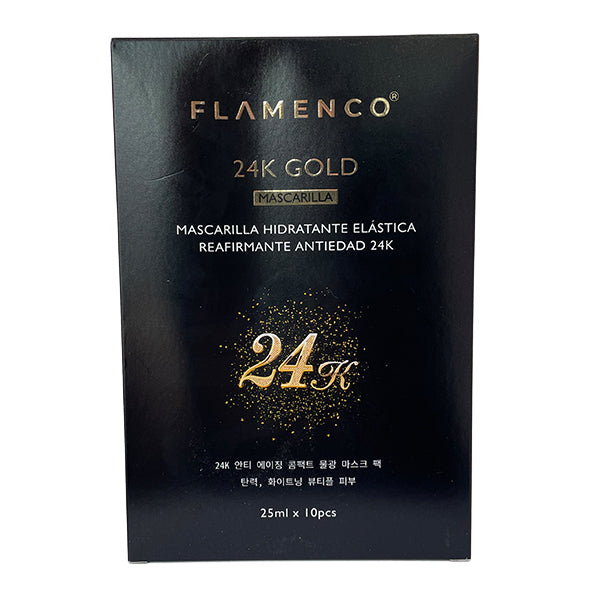 Mascarilla Hidratante Elastica Reafirmante Antiedad 24k