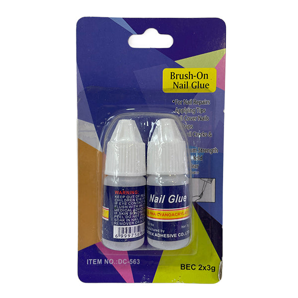 Pegamento para Uñas 2 Piezas