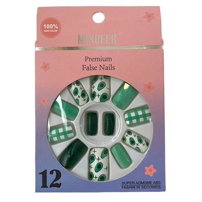 Uñas Postizas Pegamento en Sticker