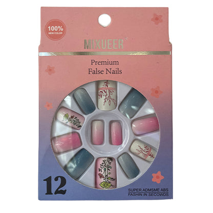 Uñas Postizas Pegamento en Sticker