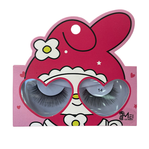 Pestañas Diseño Surtido Cortina