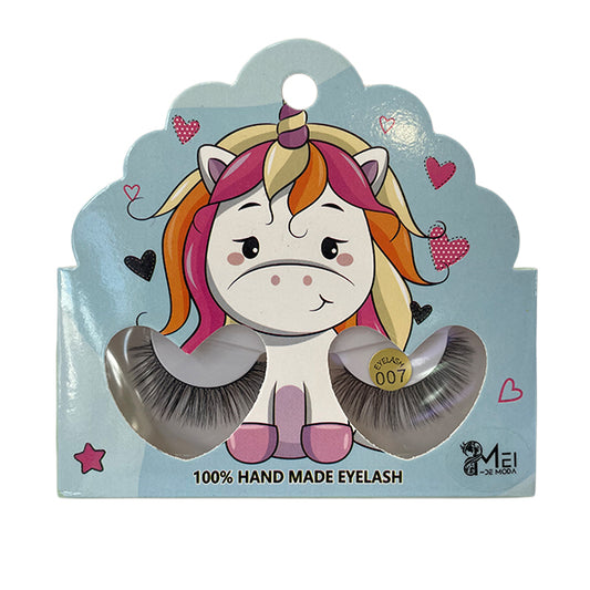 Pestañas Cortina Unicornio