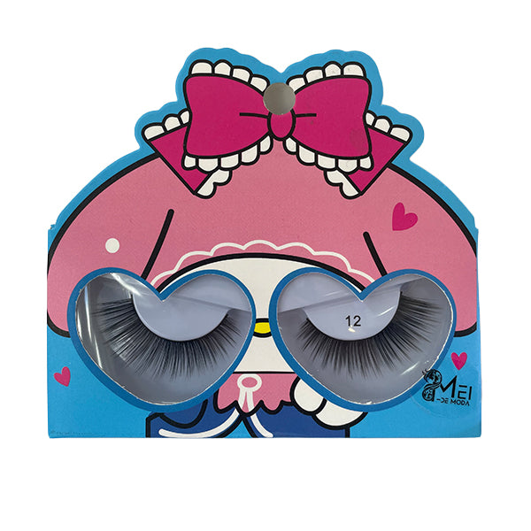 Pestañas Diseño Surtido Cortina