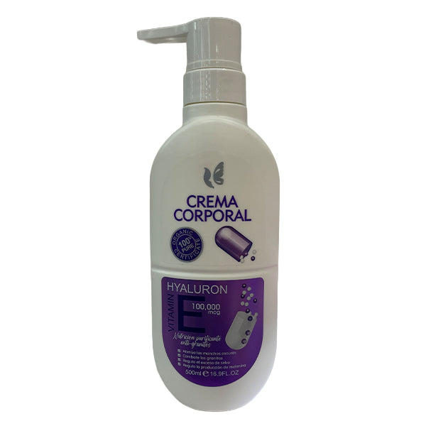 Crema Corporal con Vitaminas
