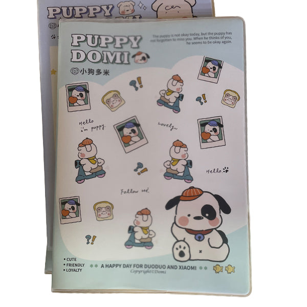 Cuaderno Puppy Domi