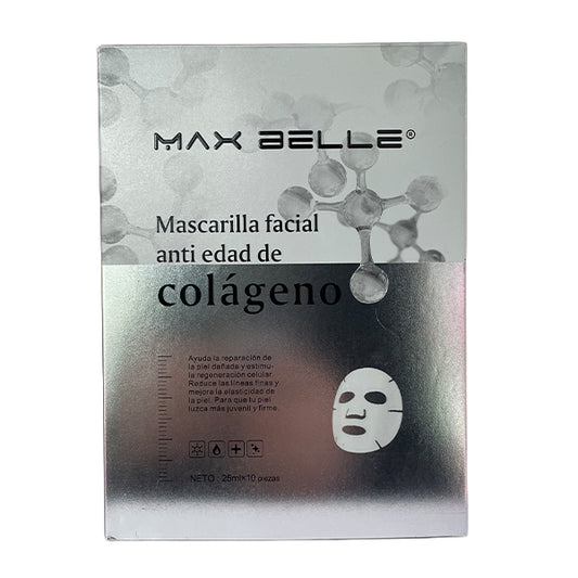 Mascarilla Facial Antiedad de Colágeno