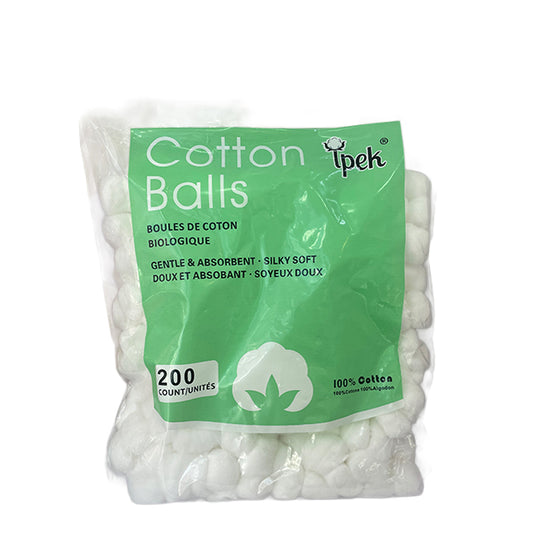 Bolitas de algodon facial