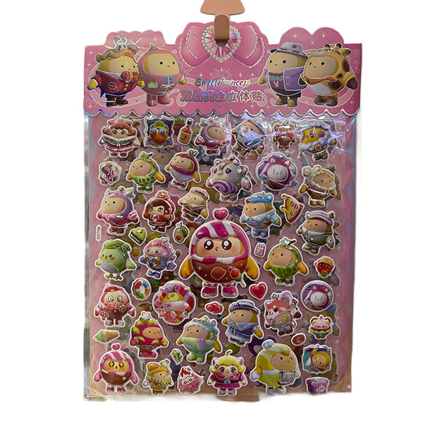 Stickers 3D Con Relieve