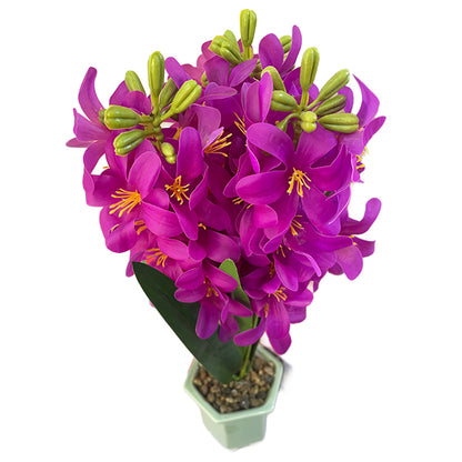 Jacinto Artificial con Maceta