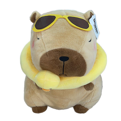Peluche Capibara Con Lentes