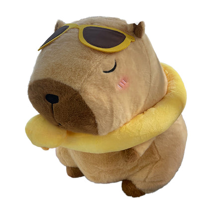 Peluche Capibara Con Lentes