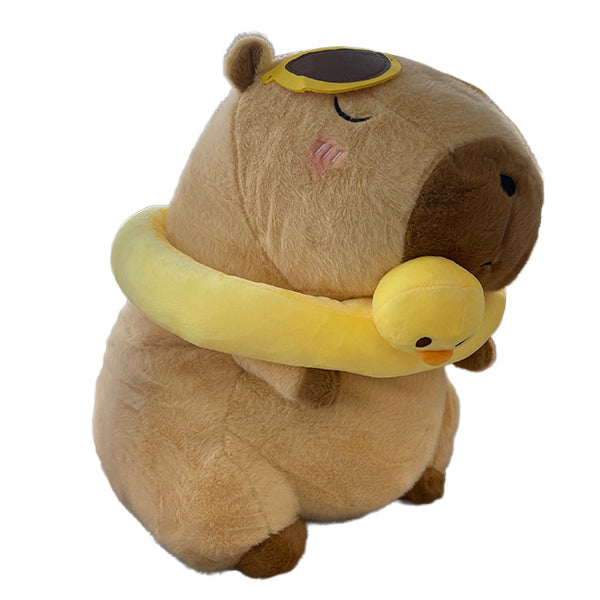 Peluche Capibara Con Lentes