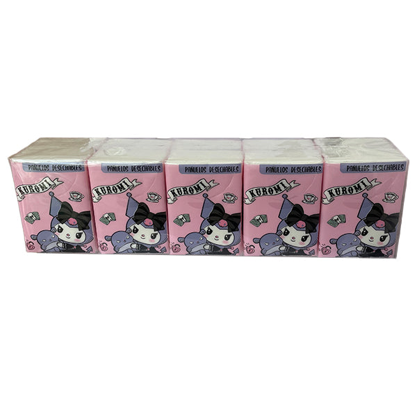 Pack Pañuelos Hello Kitty/Kuromi