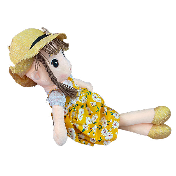 Peluche Niña Con Falda