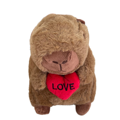 Peluche Capibara Corazón