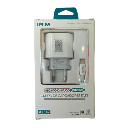 Cargador Rápido Fast Charger Con Cable Type-C a Type-C