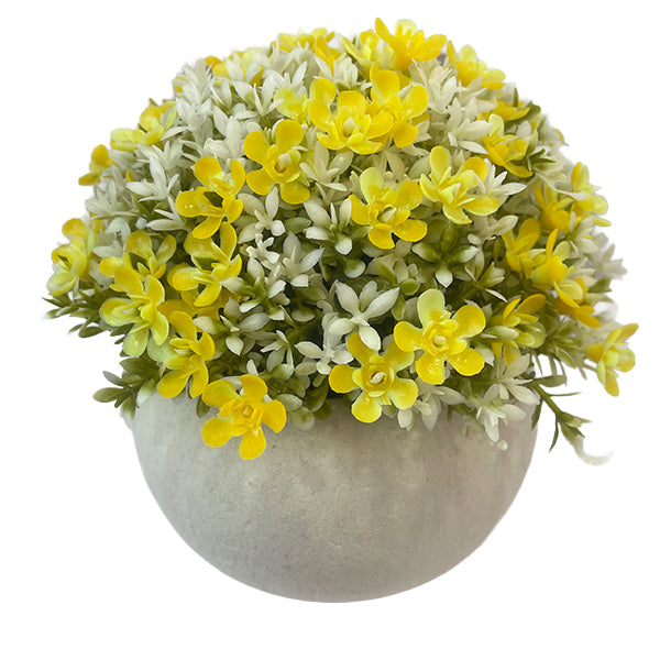 Maceta Flores Simuladas