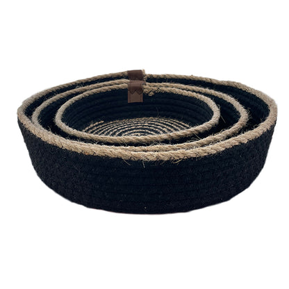 Set 3 Cestas De Almacenamiento Organizadoras