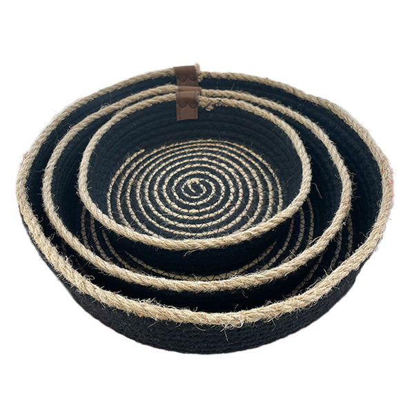 Set 3 Cestas De Almacenamiento Organizadoras