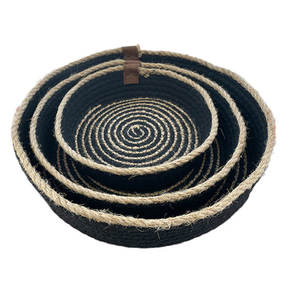 Set 3 Cestas De Almacenamiento Organizadoras