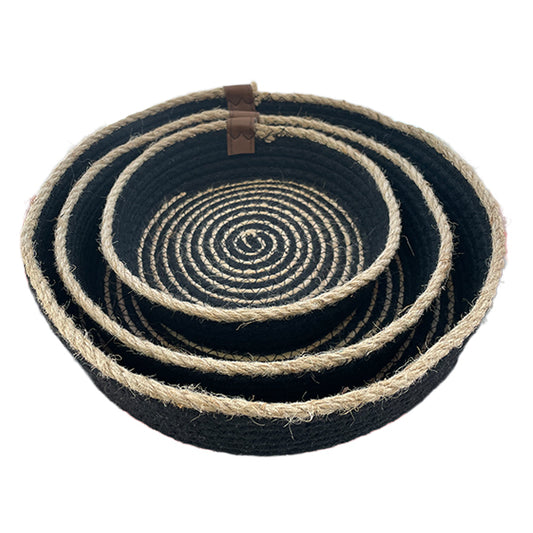 Set 3 Cestas De Almacenamiento Organizadoras