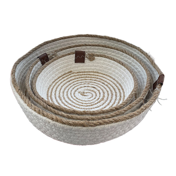 Set 3 Cestas De Almacenamiento Organizadoras