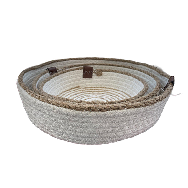 Set 3 Cestas De Almacenamiento Organizadoras