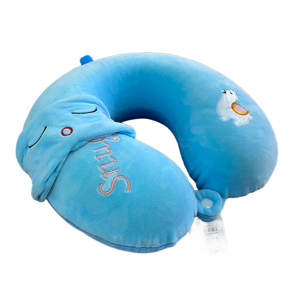 Almohada De Viaje + Mascara De Ojos